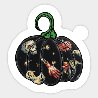 Vintage Retro Classic Halloween Sticker